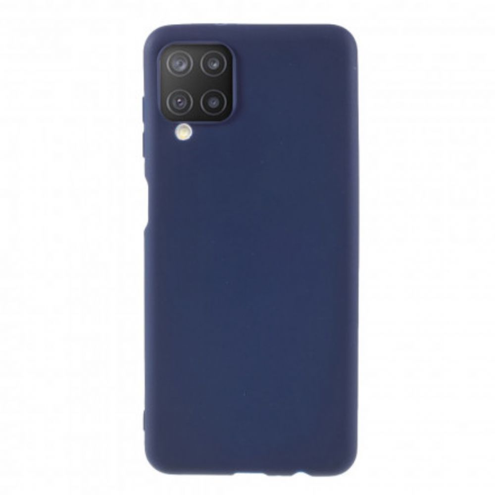 Telefoonhoesje voor Samsung Galaxy A12 / M12 Matte Siliconen