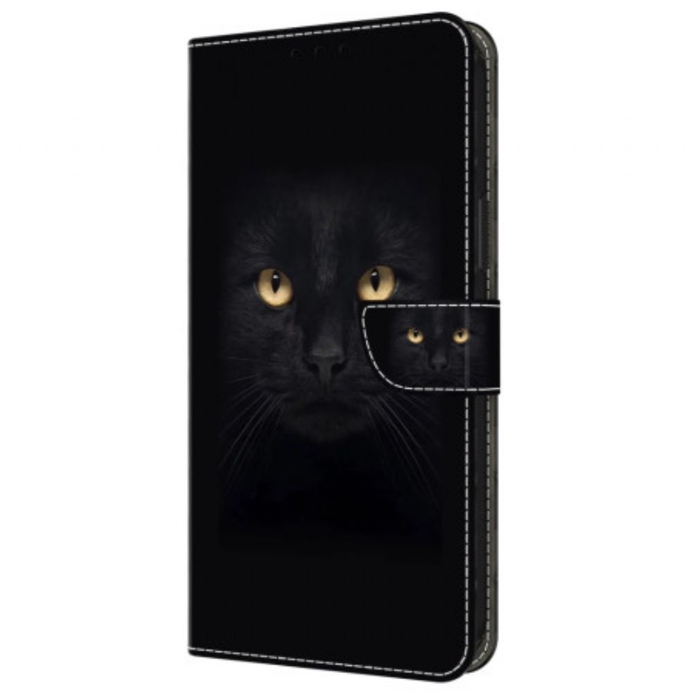 Bescherming Hoesje Samsung Galaxy A55 5g Zwarte Kat