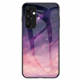 Cover Hoesje Samsung Galaxy A55 5g Telefoonhoesje Hemelgehard Glas