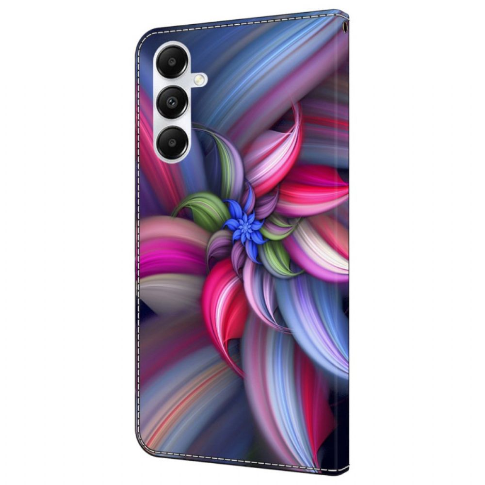 Folio-hoesje Samsung Galaxy A55 5g Bloem In Kleur