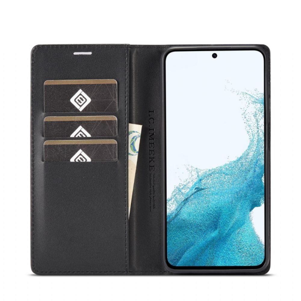 Folio-hoesje Samsung Galaxy A55 5g Koolstofvezel Lc.imeeke