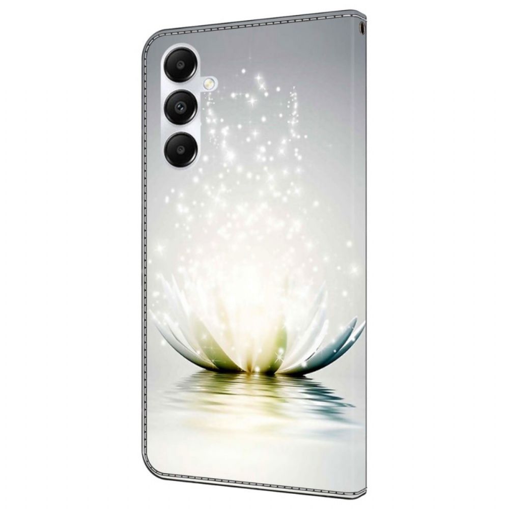 Folio-hoesje Samsung Galaxy A55 5g Telefoonhoesje Lotus