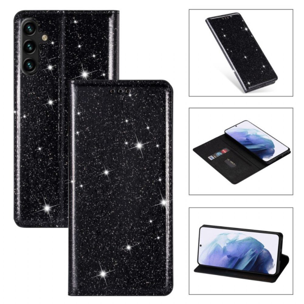 Folio-hoesje Voor Samsung Galaxy A55 5g Glitters