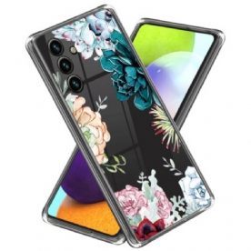 Hoesje Samsung Galaxy A55 5g Bloemen