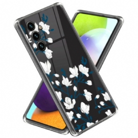 Hoesje Samsung Galaxy A55 5g Magnolia's