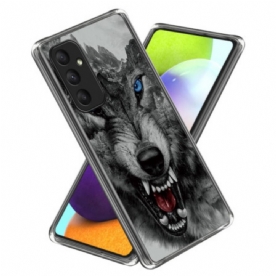 Hoesje Samsung Galaxy A55 5g Woeste Wolf