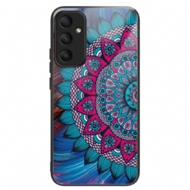 Hoesje Voor Samsung Galaxy A55 5g Mandala Gehard Glas