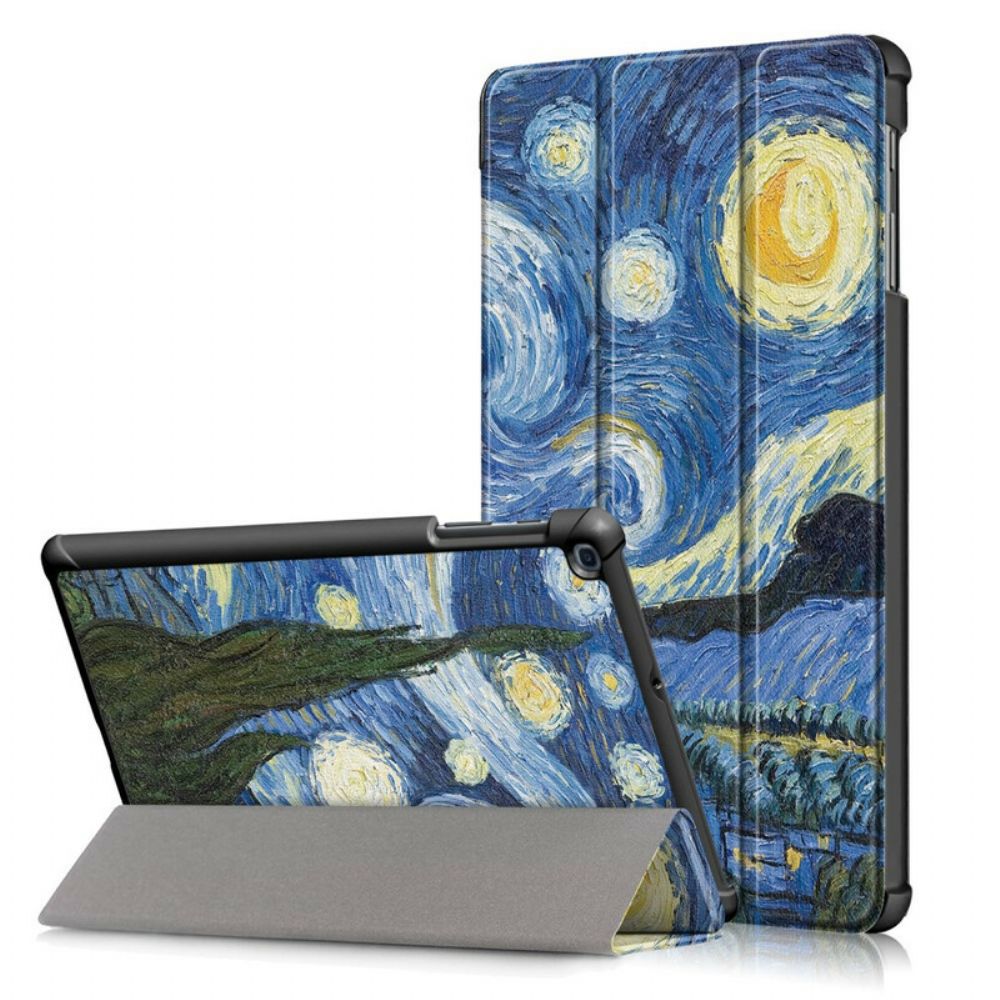 Bescherming Hoesje voor Samsung Galaxy Tab A 10.1 (2019) Verbeterde Van Gogh