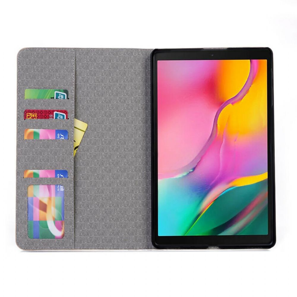 Cover voor Samsung Galaxy Tab A 10.1 (2019) Getextureerd