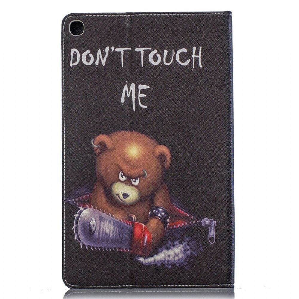 Cover voor Samsung Galaxy Tab A 10.1 (2019) Gevaarlijke Beer