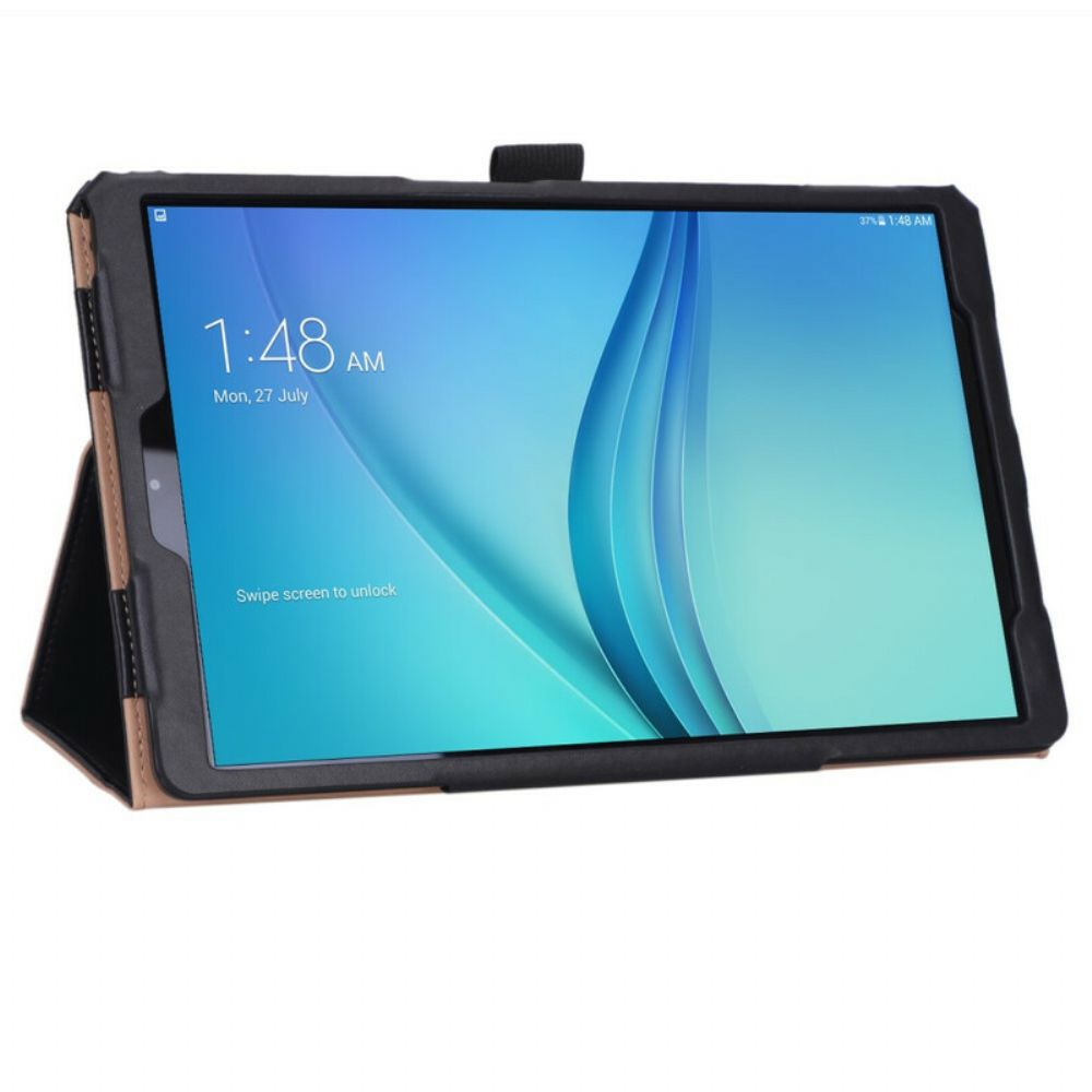 Cover voor Samsung Galaxy Tab A 10.1 (2019) Lederen Stijl Met Riem