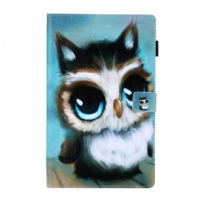 Cover voor Samsung Galaxy Tab A 10.1 (2019) Leuke Uil