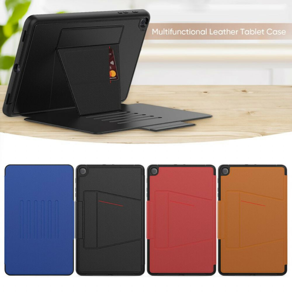 Cover voor Samsung Galaxy Tab A 10.1 (2019) Magnetische Ondersteuning Voor Meerdere Hoeken