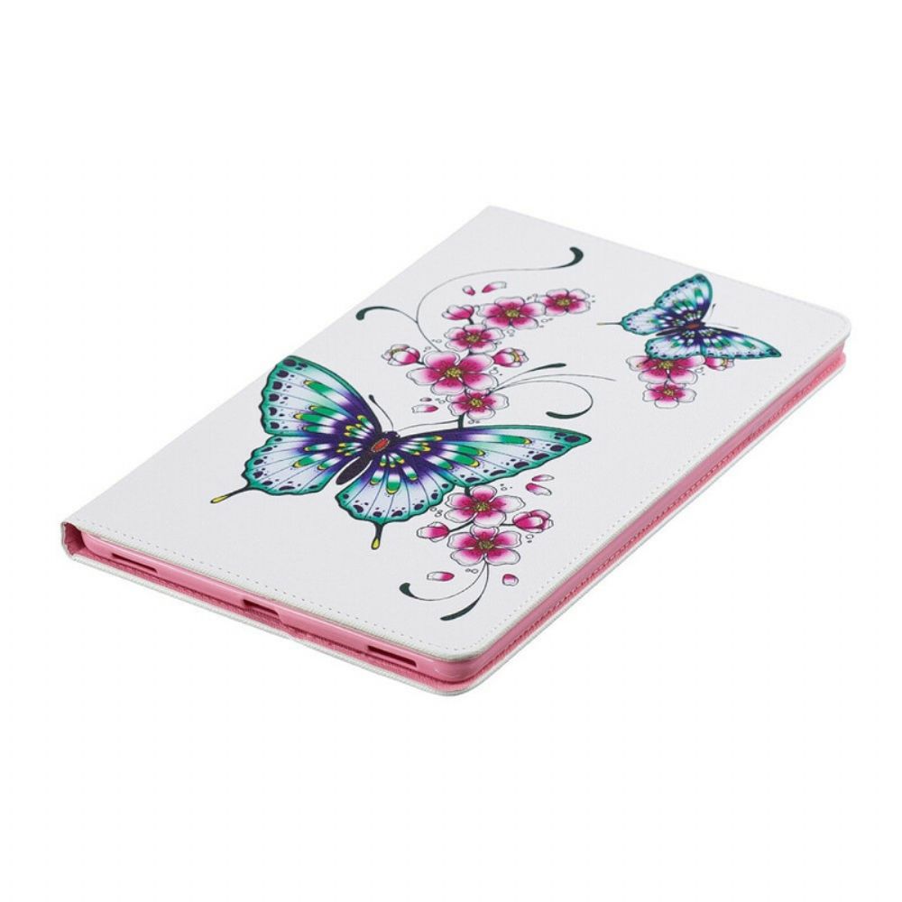 Cover voor Samsung Galaxy Tab A 10.1 (2019) Vlinders Serie