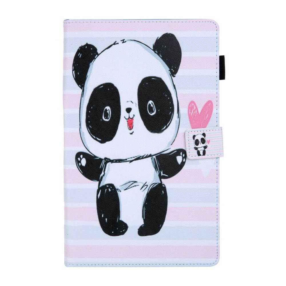 Flip Case voor Samsung Galaxy Tab A 10.1 (2019) Alle Panda's