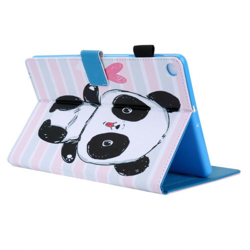 Flip Case voor Samsung Galaxy Tab A 10.1 (2019) Alle Panda's