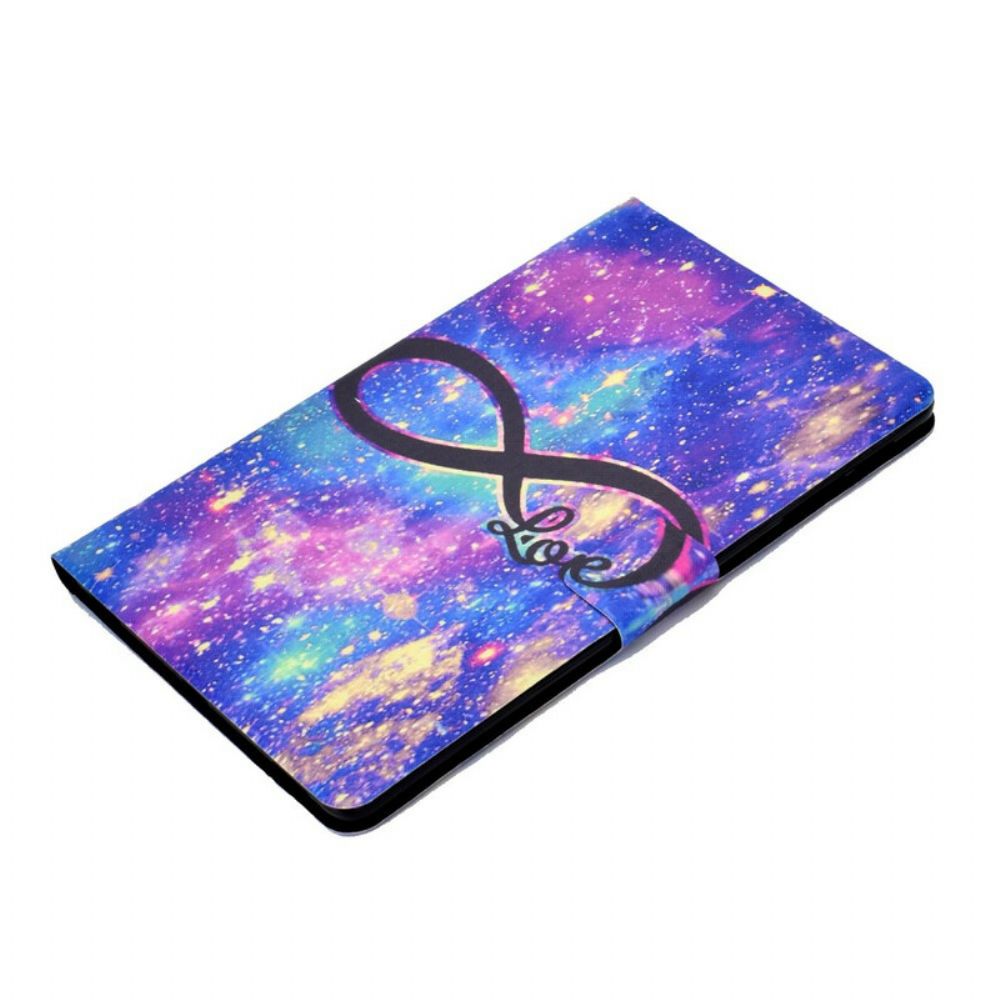 Flip Case voor Samsung Galaxy Tab A 10.1 (2019) Oneindige Liefde