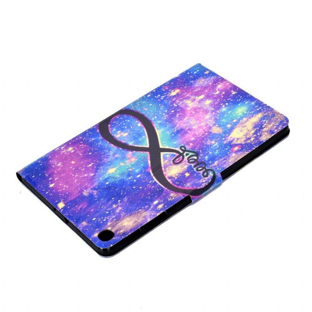 Flip Case voor Samsung Galaxy Tab A 10.1 (2019) Oneindige Liefde