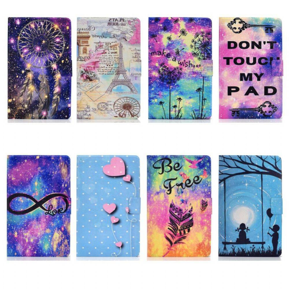 Flip Case voor Samsung Galaxy Tab A 10.1 (2019) Oneindige Liefde