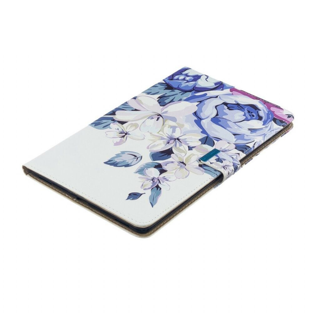 Folio-hoesje voor Samsung Galaxy Tab A 10.1 (2019) Alleen Bloemen