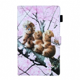 Folio-hoesje voor Samsung Galaxy Tab A 10.1 (2019) Alleen Katten