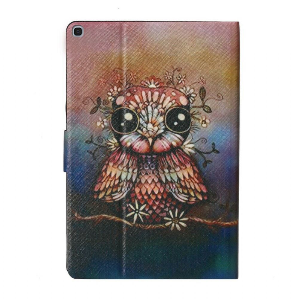 Folio-hoesje voor Samsung Galaxy Tab A 10.1 (2019) Artistieke Uil