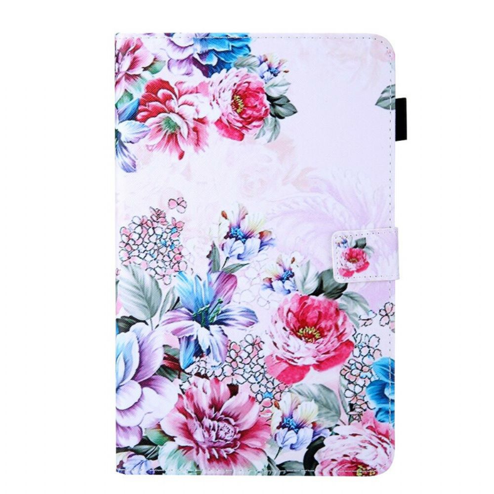 Folio-hoesje voor Samsung Galaxy Tab A 10.1 (2019) Bloem Ontwerp