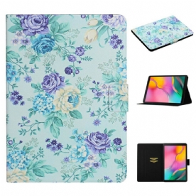 Folio-hoesje voor Samsung Galaxy Tab A 10.1 (2019) Bloemen Bloemen Bloemen