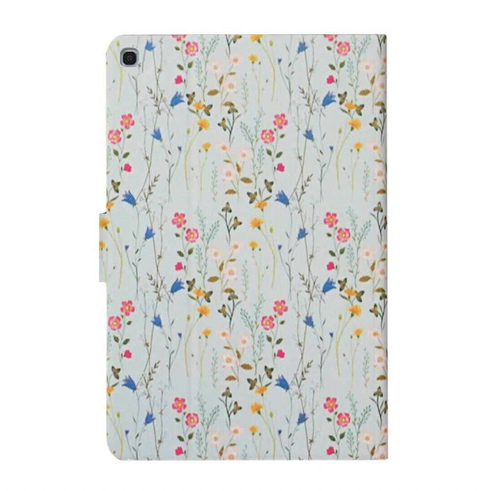 Folio-hoesje voor Samsung Galaxy Tab A 10.1 (2019) Bloemen Bloemen Bloemen