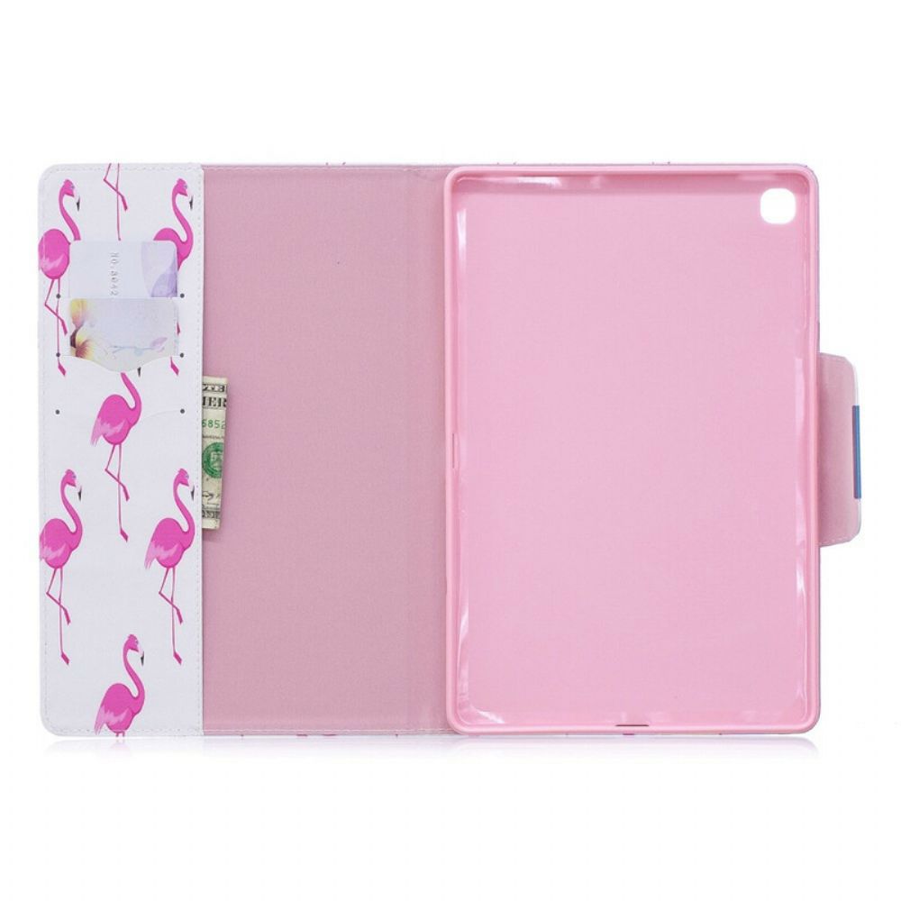 Folio-hoesje voor Samsung Galaxy Tab A 10.1 (2019) Flamingo's