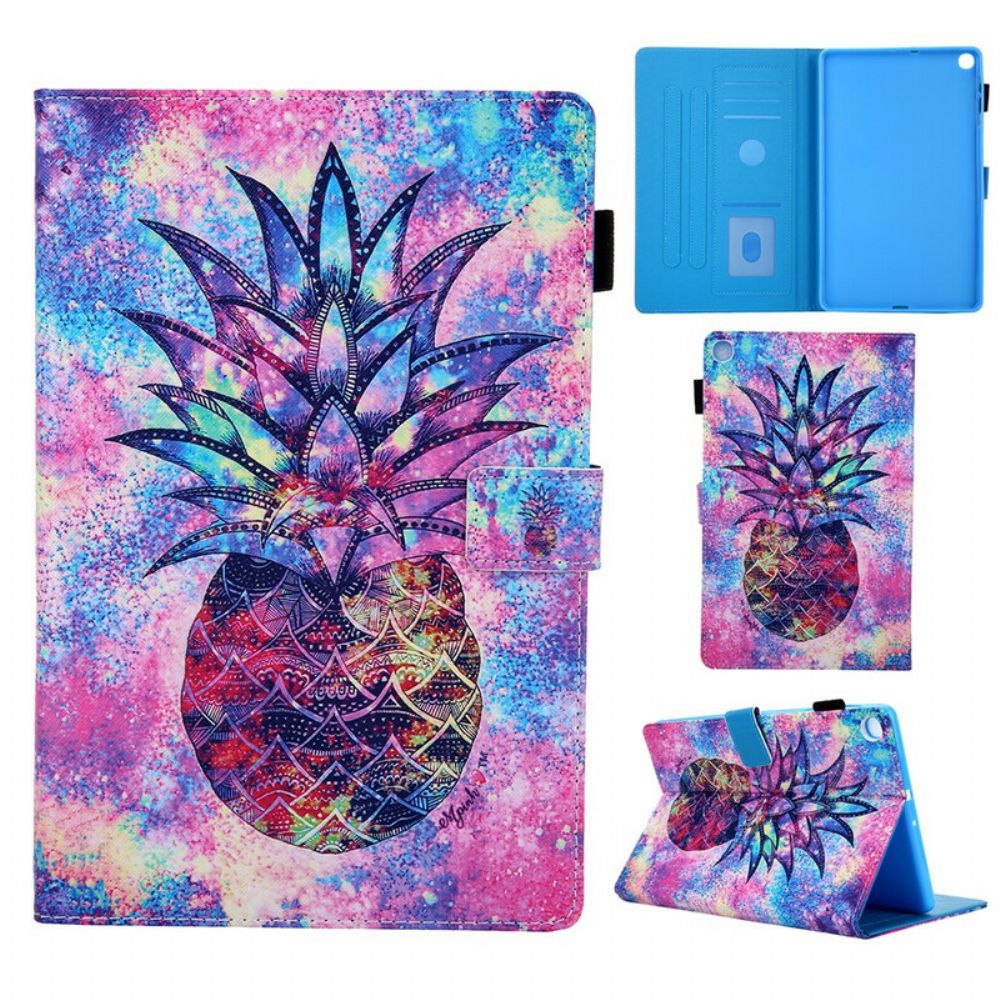 Folio-hoesje voor Samsung Galaxy Tab A 10.1 (2019) Funky Ananas