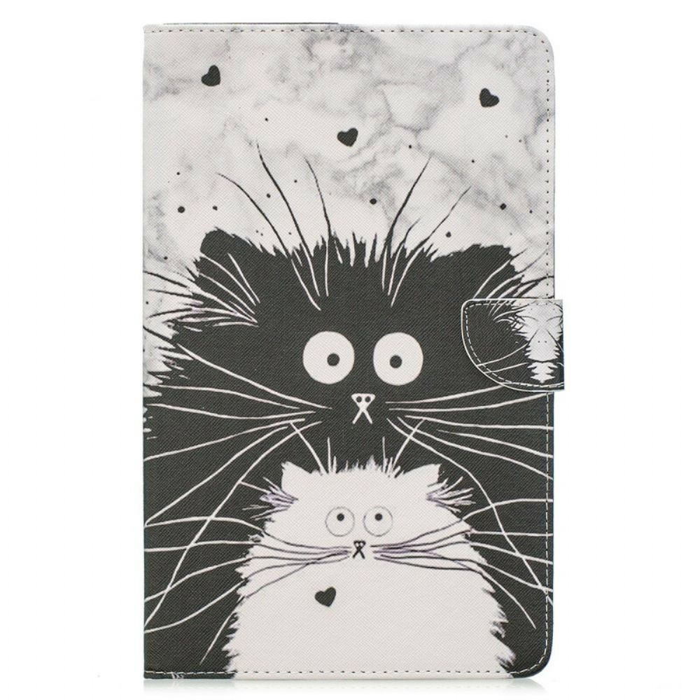 Folio-hoesje voor Samsung Galaxy Tab A 10.1 (2019) Grappige Katten