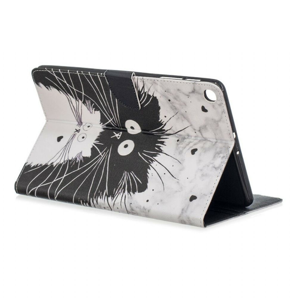 Folio-hoesje voor Samsung Galaxy Tab A 10.1 (2019) Grappige Katten