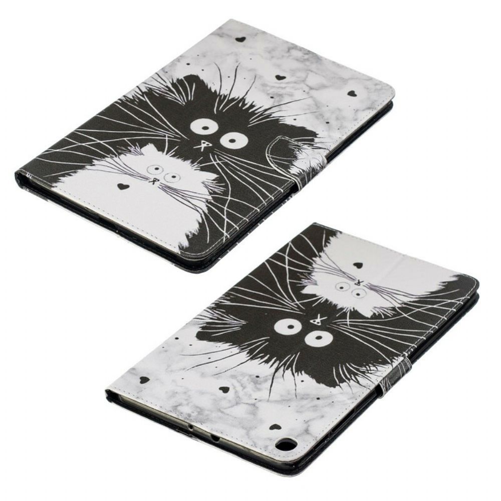 Folio-hoesje voor Samsung Galaxy Tab A 10.1 (2019) Grappige Katten