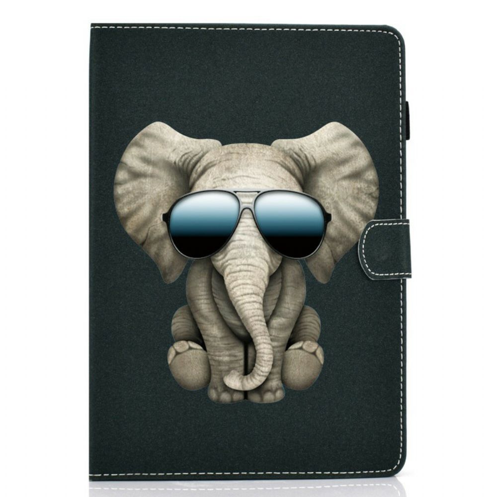 Folio-hoesje voor Samsung Galaxy Tab A 10.1 (2019) Olifant Incognito