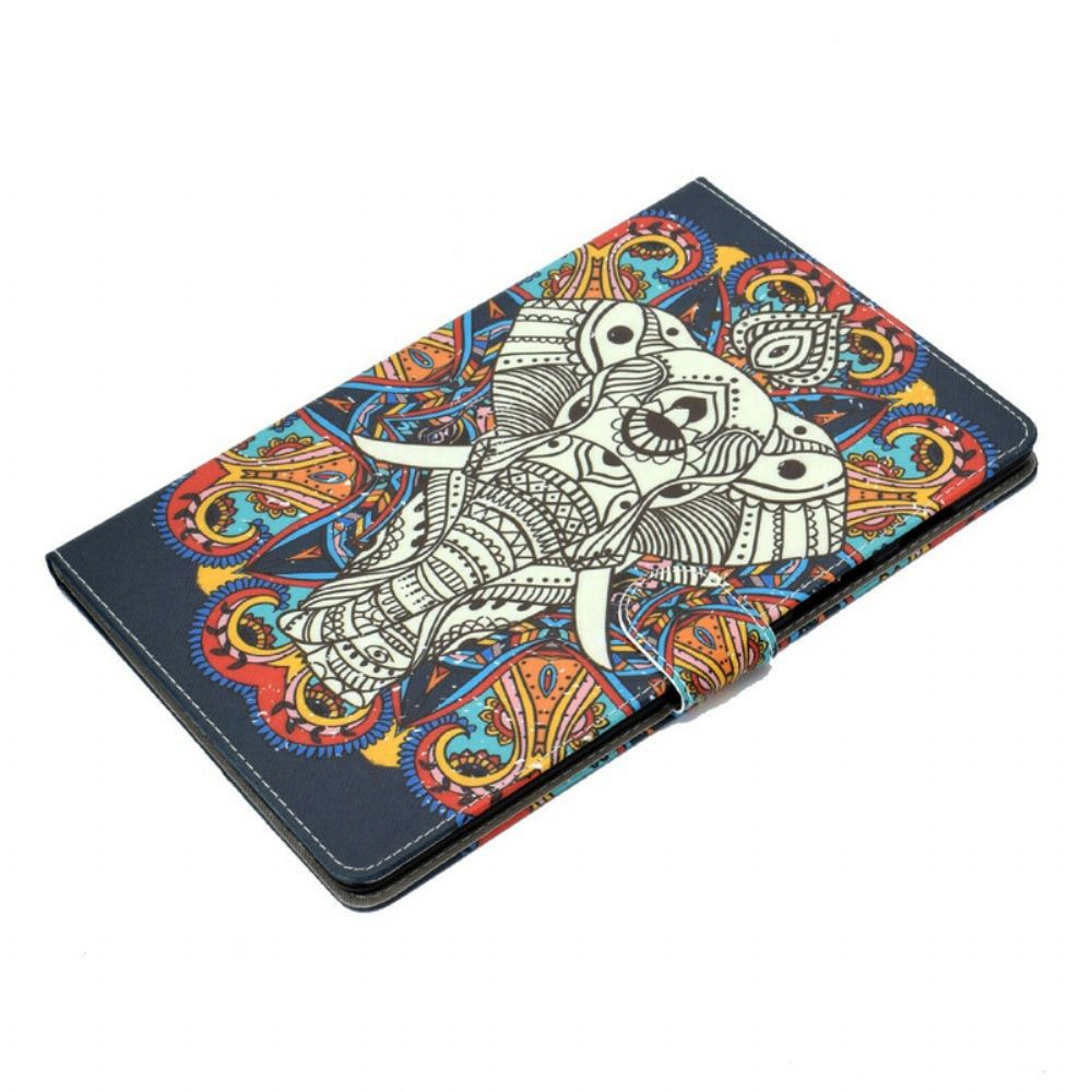 Folio-hoesje voor Samsung Galaxy Tab A 10.1 (2019) Olifantenkunst