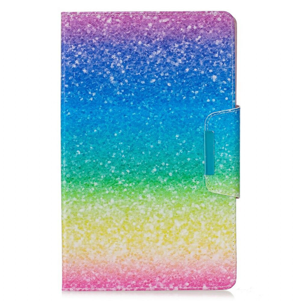 Folio-hoesje voor Samsung Galaxy Tab A 10.1 (2019) Pailletten Ontwerp Sluiting