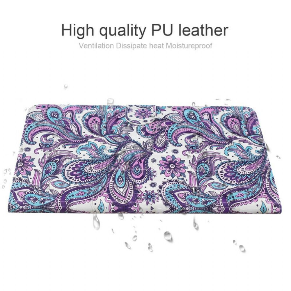 Folio-hoesje voor Samsung Galaxy Tab A 10.1 (2019) Paisley-patroon