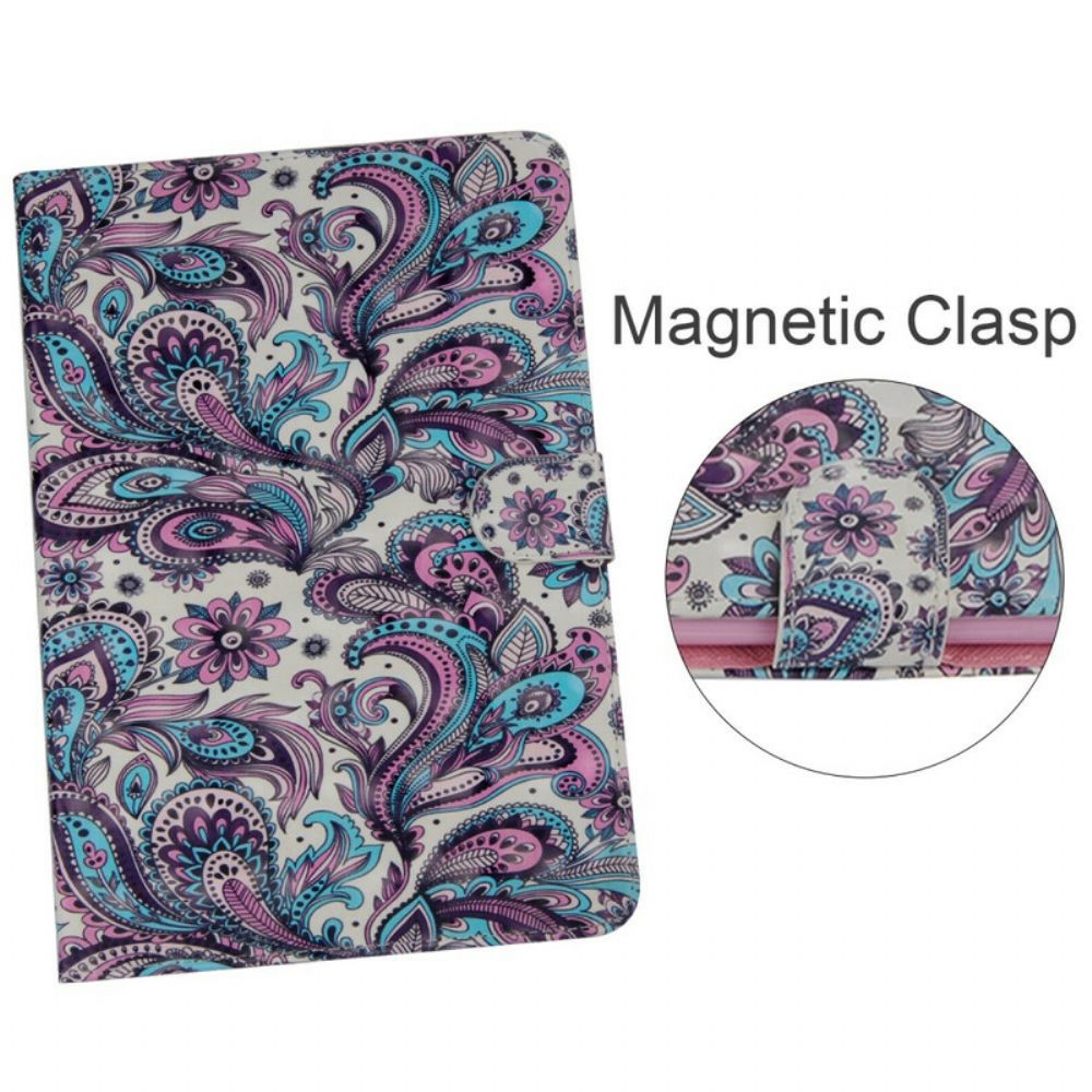 Folio-hoesje voor Samsung Galaxy Tab A 10.1 (2019) Paisley-patroon