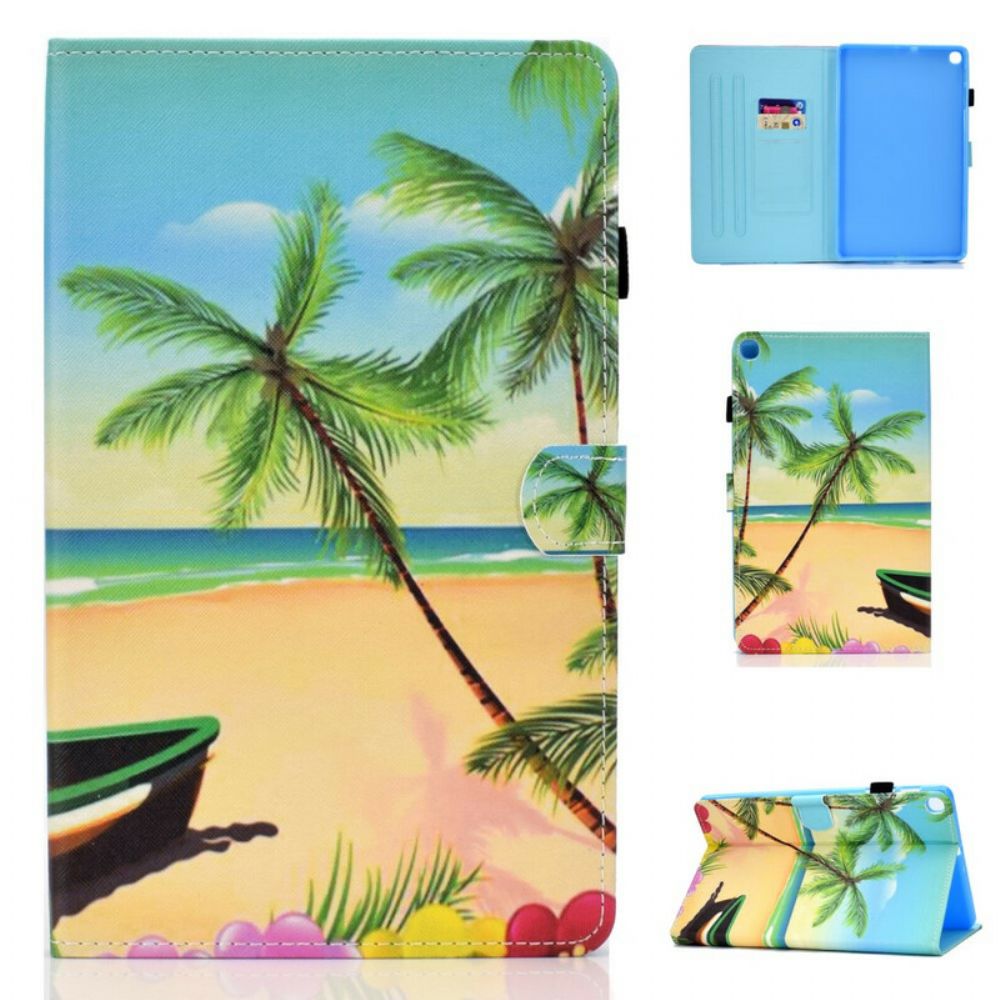 Folio-hoesje voor Samsung Galaxy Tab A 10.1 (2019) Strand