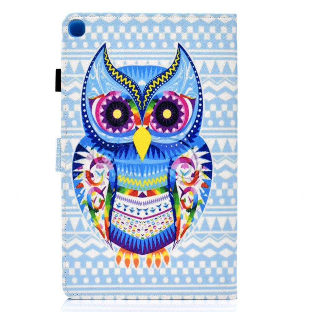 Folio-hoesje voor Samsung Galaxy Tab A 10.1 (2019) Tribale Uil