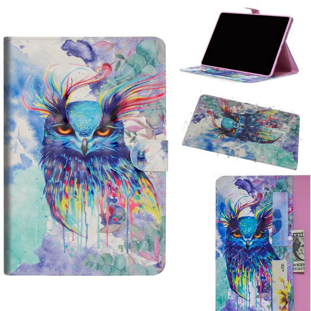 Folio-hoesje voor Samsung Galaxy Tab A 10.1 (2019) Uil