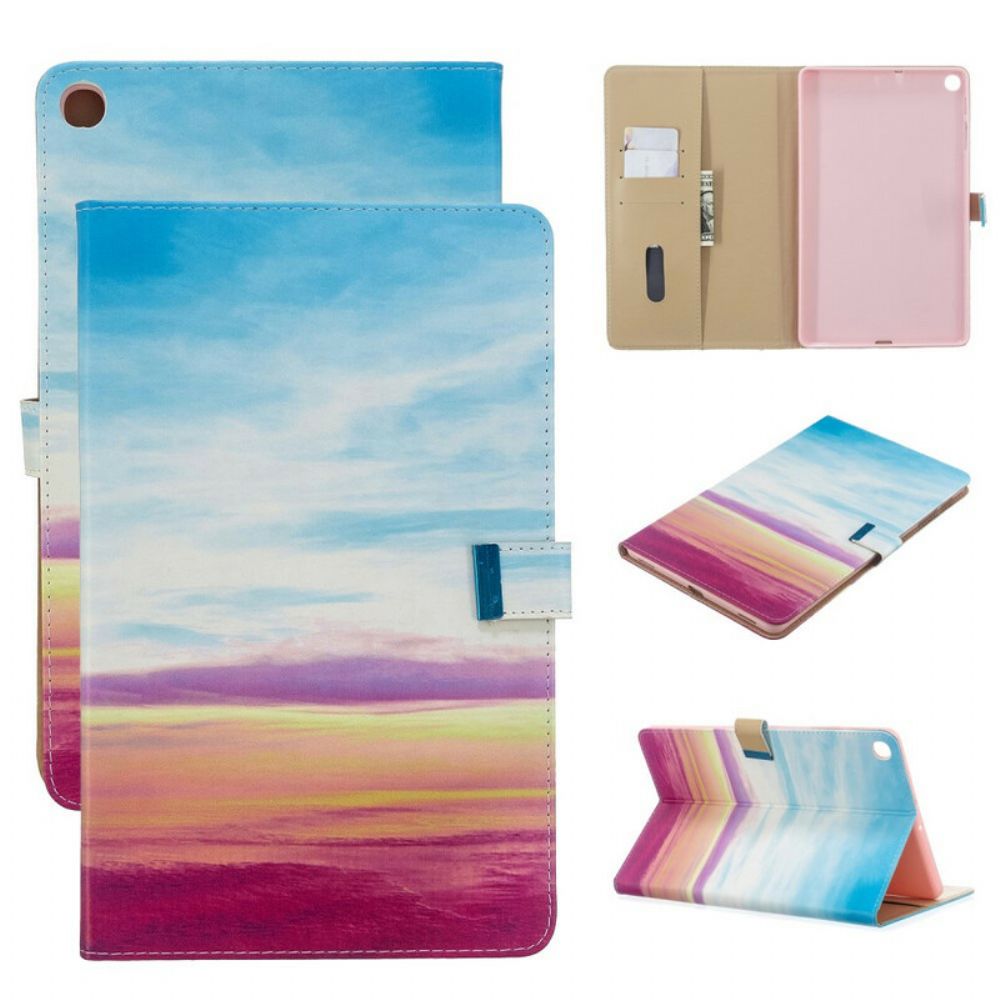 Folio-hoesje voor Samsung Galaxy Tab A 10.1 (2019) Zonsondergang