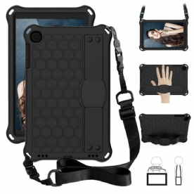 Hoesje voor Samsung Galaxy Tab A 10.1 (2019) Strap-ondersteuning En Schouderriem