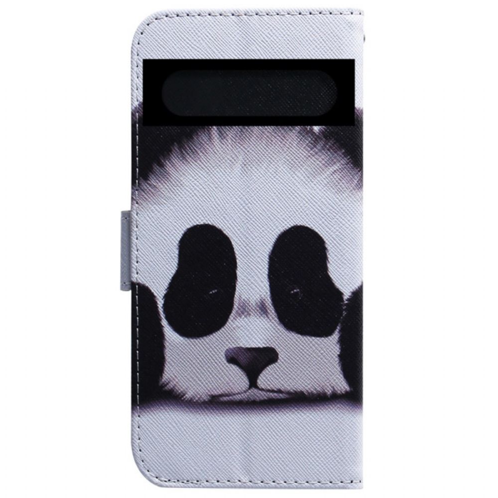 Leren Hoesje voor Google Pixel 7 Panda