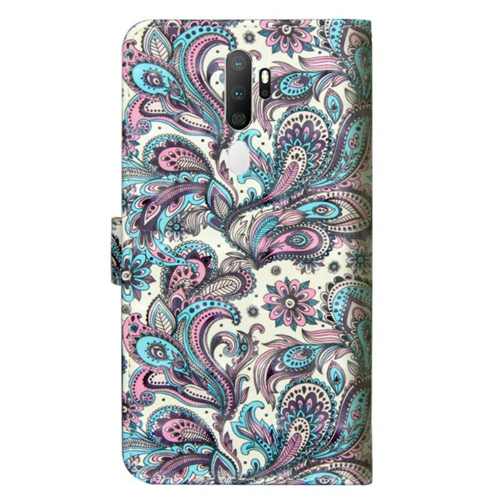 Folio-hoesje voor Oppo A9 2020 / A5 2020 Bloemen Patronen