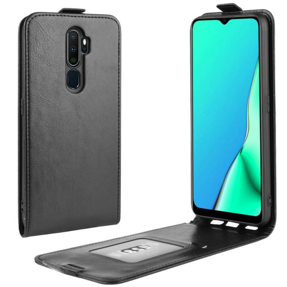 Folio-hoesje voor Oppo A9 2020 / A5 2020 Flip Case Opvouwbaar Leereffect