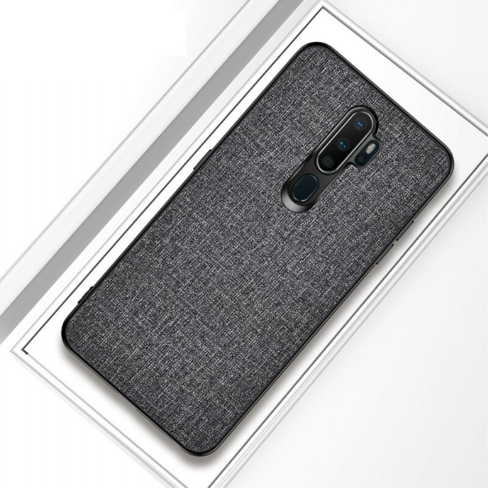 Hoesje voor Oppo A9 2020 / A5 2020 Doek Textuur