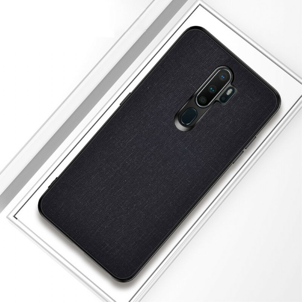 Hoesje voor Oppo A9 2020 / A5 2020 Doek Textuur