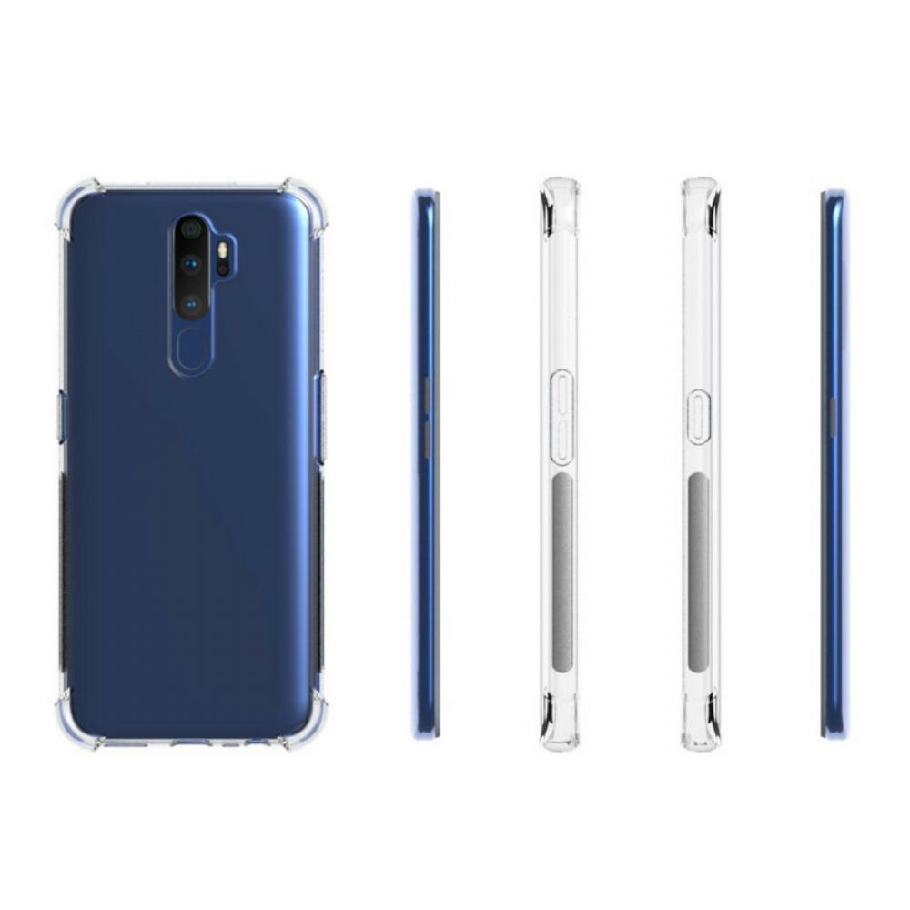 Hoesje voor Oppo A9 2020 / A5 2020 Transparante Versterkte Hoeken